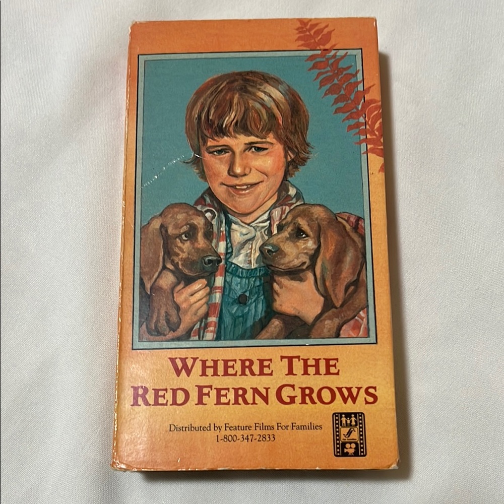 Where the Red Fern Grows VHS Movie